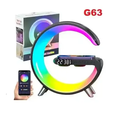 G63 RGB Light Bluetooth Speaker With Wireless Charging